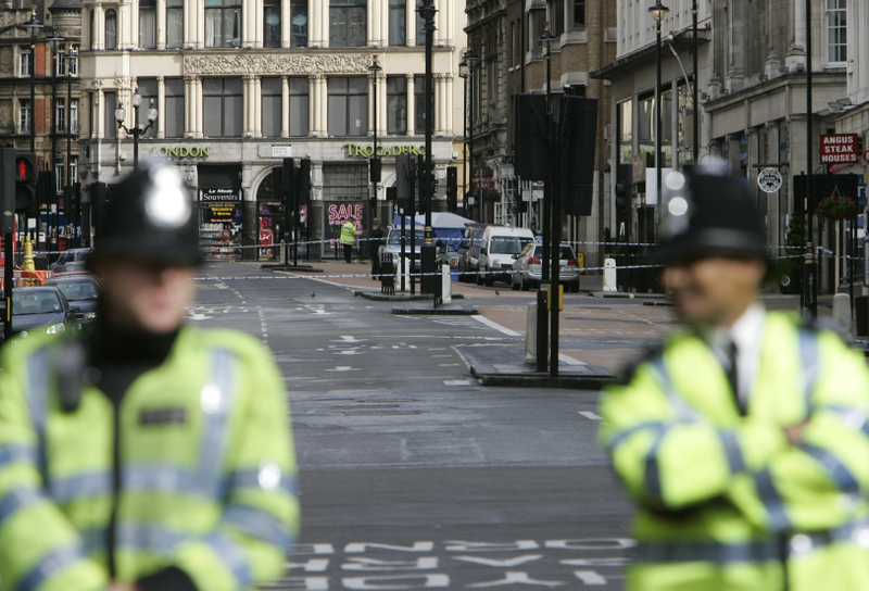 Crimen en Londres. AP